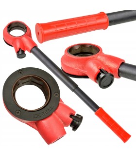 Grzechotka Do Gwintownicy Ręcznej z Rączką Wytrzymała Żeliwna Konstrukcja