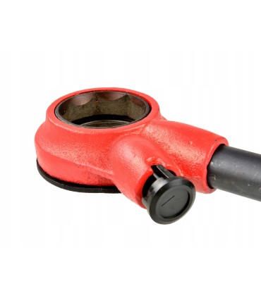 Grzechotka Do Gwintownicy Ręcznej z Rączką Wytrzymała Żeliwna Konstrukcja