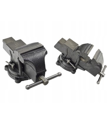 IMADŁO ŚLUSARSKIE OBROTOWE 100MM KOWADEŁKO ANTYPOŚLIZGOWE SZCZĘKI HARTOWANE