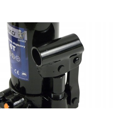 PODNOŚNIK HYDRAULICZNY 6 TON SŁUPKOWY BUTELKOWY CERTYFIKAT CE 188-360MM