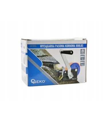 WYCIĄGARKA WCIĄGARKA RĘCZNA PASOWA KORBOWA MAKSYMALNIE 545KG/1200 LBS