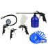 ZESTAW LAKIERNICZY DO MALOWANIA PNEUMATYCZNY KOMPRESOR 5 EL PISTOLET WĄŻ