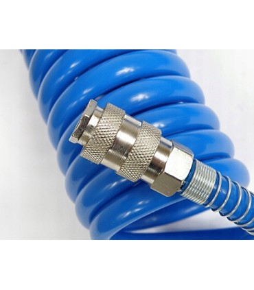 WĄŻ PNEUMATYCZNY SPIRALNY 5X8 MM 10 M POLIETYLAN ELASTYCZNY TRWAŁY