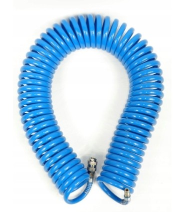 WĄŻ PNEUMATYCZNY SPIRALNY 5X8 MM 10 M POLIETYLAN ELASTYCZNY TRWAŁY