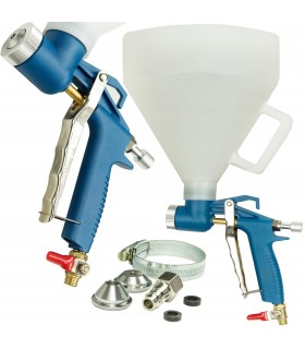 PISTOLET DO MALOWANIA TYNKOWANIA BIELENIA TYNKÓW Z ZAWOREM KULKOWYM