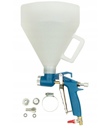 PISTOLET DO MALOWANIA TYNKOWANIA BIELENIA TYNKÓW Z ZAWOREM KULKOWYM