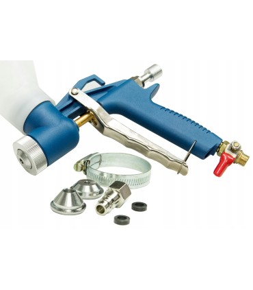 PISTOLET DO MALOWANIA TYNKOWANIA BIELENIA TYNKÓW Z ZAWOREM KULKOWYM