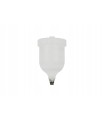 ZBIORNIK PLASTIKOWY 600ML PISTOLET LAKIERNICZY GWINT FI 13.7MM PRECYZYJNY