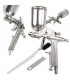 PISTOLET LAKIERNICZY MALARSKI DYSZA 0.5 MM ALUMINIOWY KORPUS ZBIORNIK 200ML
