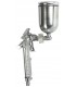 PISTOLET LAKIERNICZY MALARSKI DYSZA 0.5 MM ALUMINIOWY KORPUS ZBIORNIK 200ML