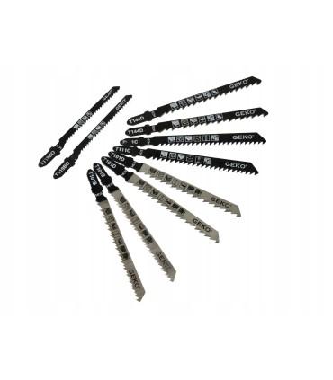 BRZESZCZOTY NOŻYKI DO WYRZYNARKI ZESTAW 10 SZTUK HCS TYP T DO OBRABIANIA