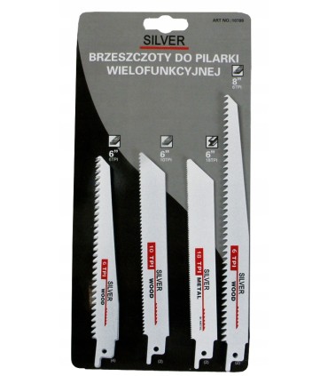 BRZESZCZOT DO PIŁY SZABLASTEJ NOŻE LISI OGON 10 SZTUK ZESTAW WIELOFUNKCYJNY