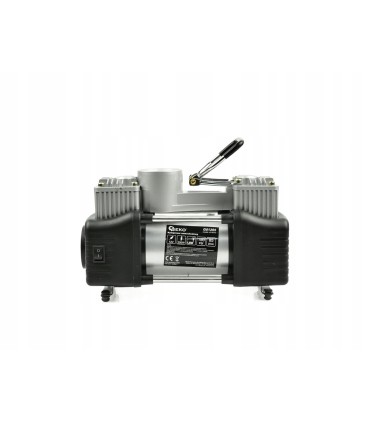 KOMPRESOR SAMOCHODOWY NAPIĘCIE 12V 250W POBÓR 18A DWUCYLINDROWA KONSTRUKCJA