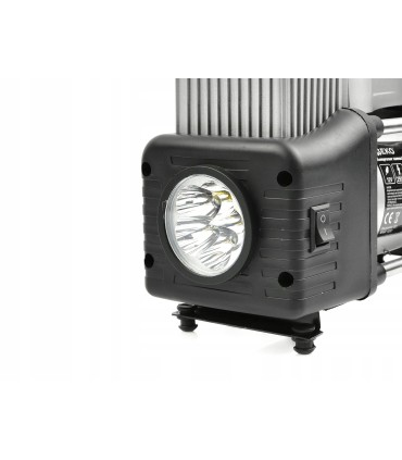 KOMPRESOR SAMOCHODOWY NAPIĘCIE 12V 250W POBÓR 18A DWUCYLINDROWA KONSTRUKCJA