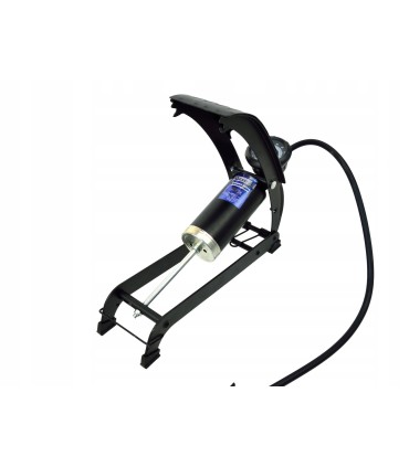 POMPKA NOŻNA JEDNOTŁOKOWA MANOMETR DWIE UNIWERSALNE KOŃCÓWKI W ZESTAWIE