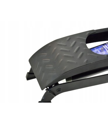 POMPKA NOŻNA JEDNOTŁOKOWA MANOMETR DWIE UNIWERSALNE KOŃCÓWKI W ZESTAWIE