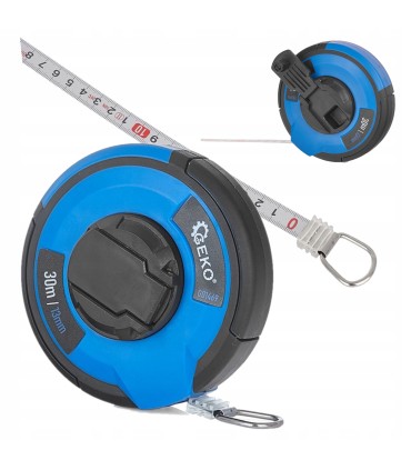 MIARA ZWIJANA 30Mx13MM TAŚMA STALOWA METRÓWKA SKALA METRYCZNA ABS