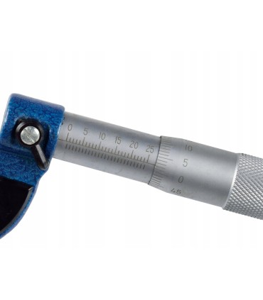MIKROMETR ANALOGOWY ZEWNĘTRZNY Z NONIUSZEM 0-25MM DOKŁADNOŚĆ DO 0,01MM