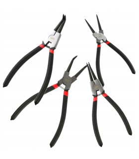 SZCZYPCE SEGERA 10" 250mm ZESTAW 4szt PROSTE WYGIĘTE DO MONTAŻU I DEMONTAŻU