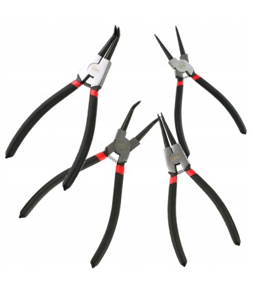 SZCZYPCE SEGERA 10" 250mm ZESTAW 4szt PROSTE WYGIĘTE DO MONTAŻU I DEMONTAŻU