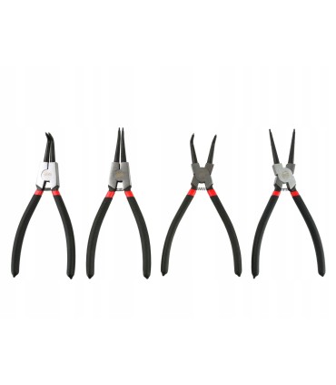 SZCZYPCE SEGERA 10" 250mm ZESTAW 4szt PROSTE WYGIĘTE DO MONTAŻU I DEMONTAŻU