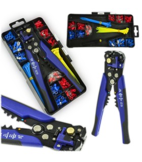 ŚCIĄGACZ IZOLACJI KABLI PRZEWODÓW ZACISKARKA AUTO