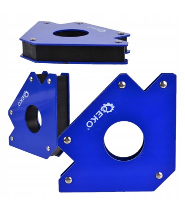 Kątownik Uchwyt Magnetyczny Spawalniczy Udźwig 34kg Silny Magnes Solidny