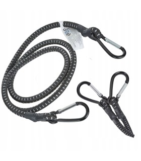 GUMA TRANSPORTOWA LINKA DO MOCOWANIA BAGAŻU + KARABIŃCZYKI 10MM X 120CM