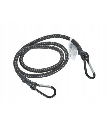 GUMA TRANSPORTOWA LINKA DO MOCOWANIA BAGAŻU + KARABIŃCZYKI 10MM X 120CM