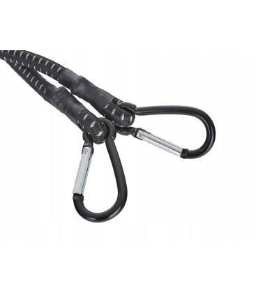 GUMA TRANSPORTOWA LINKA DO MOCOWANIA BAGAŻU + KARABIŃCZYKI 10MM X 120CM