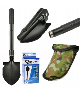 SAPERKA SKŁADANA WOJSOKOWA KILOF PIŁA OTWIERACZ WIELOFUNKCYJNA ŁOPATA 4W1