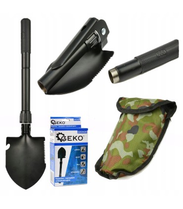 SAPERKA SKŁADANA WOJSOKOWA KILOF PIŁA OTWIERACZ WIELOFUNKCYJNA ŁOPATA 4W1