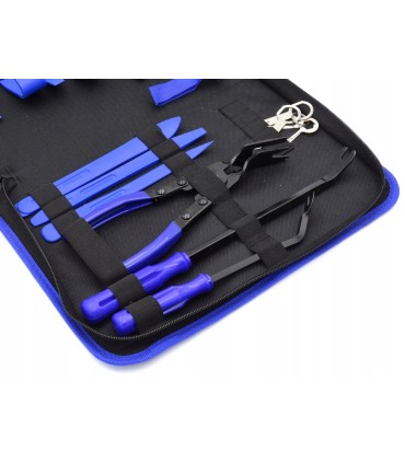 SPECJALISTYCZNE ŚCIĄGACZE DO TAPICERKI 19EL ZESTAW WYJMAKI UTWARDZONY NYLON