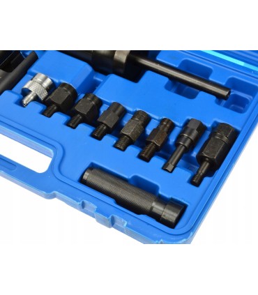 ŚCIĄGACZ DO WYCISKANIA WTRYSKIWACZY ZESTAW WALIZKA 13 ELE NASADKI MŁOTEK