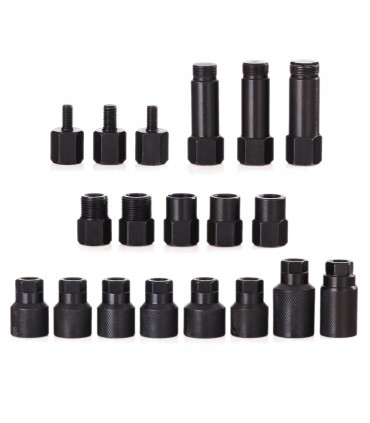 ŚCIĄGACZ PNEUMATYCZNY DO WTRYSKIWACZY + ADAPTERY SPECJALISTYCZNY DEMONTAŻ