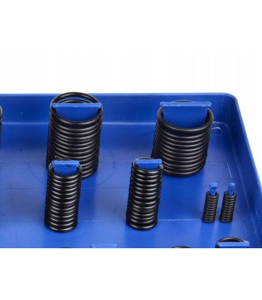 ORINGI USZCZELKI OLEJOODPORNE ZESTAW 419 ELEMENTÓW KAUCZUK NBR ORGANIZER