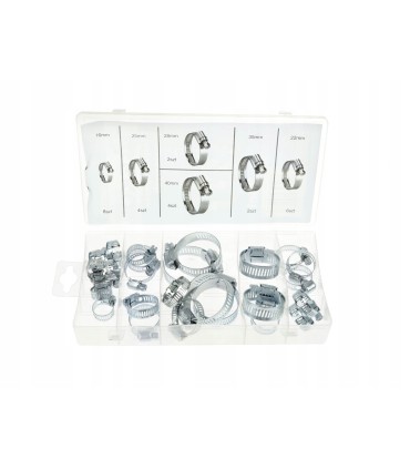 OPASKI ŚLIMAKOWE ZESTAW 26 EL. WYGODNE PRAKTYCZNE PUDEŁKO Z PRZEGRODAMI