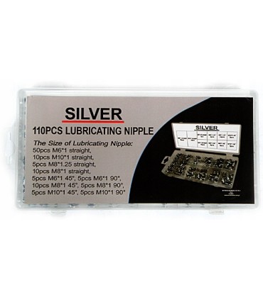 KALAMITKI DO SMAROWNICY 110 ELEMENTÓW ZESTAW STALOWE M6-M10 PUDEŁKO