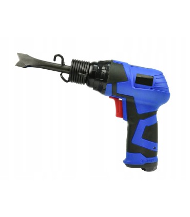 MŁOT MŁOTEK PNEUMATYCZNY BLACHARSKI 4 DŁUTA GROTY ZESTAW TWORZYWO SZTUCZNE