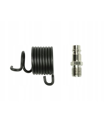 MŁOT MŁOTEK PNEUMATYCZNY BLACHARSKI 4 DŁUTA GROTY ZESTAW TWORZYWO SZTUCZNE