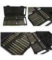 KLUCZE TRZPIENIOWE TORX 40 ELEMENTÓW ZESTAW WALIZKA HEX SPLINE STAL CRV