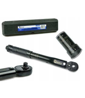 KLUCZ DYNAMOMETRYCZNY 1/4'' 5-25nm DYNAMOMETR STAL NARZĘDZIOWA CrV