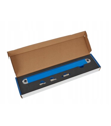 KLUCZ PRZEDŁUŻAJĄCY PRZEKŁADNIOWY + 3 ADAPTERY 1/2" 1/4" 3/8" 390MM STALOWY