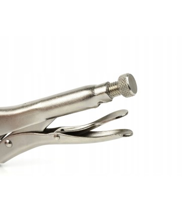 SZCZYPCE ZACISKOWE SPAWALNICZE 250MM PŁASKIE REGULOWANA SZCZĘKA 10" CRV