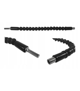 ELASTYCZNA PRZEDŁUŻKA DO BITÓW WKRĘTARKI WIERTARKI 300MM 1/4" WYSOKA JAKOŚĆ