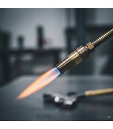 PALNIK DEKARSKI GAZOWY 3 DYSZE LAMPA LUTOWNICZA DO PAPY OPALANIA Z RĄCZKĄ