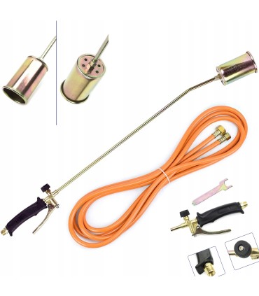 PALNIK RĘCZNY DŁUGI 85CM NAKRĘCANY ZESTAW DEKARSKI DO KAŻDYCH PRAC WYDAJNY