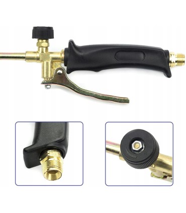 PALNIK RĘCZNY DŁUGI 85CM NAKRĘCANY ZESTAW DEKARSKI DO KAŻDYCH PRAC WYDAJNY