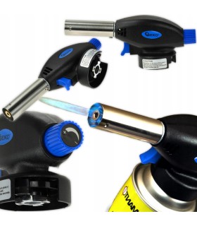 PALNIK GAZOWY DO LUTOWANIA Z ZAPŁONEM PIEZO BUTLA UNIWERSALNY 1.3KW