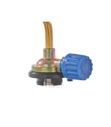 PALNIK GAZOWY LUTOWNICZY NA KARTUSZE BOCZNE POKRĘTŁO MOSIĘŻNA DYSZA